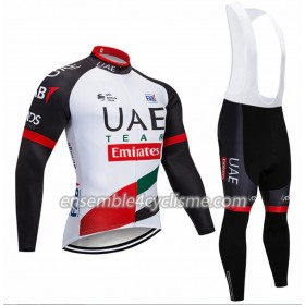 Tenue Maillot M/L + Collant à Bretelles 2018 Team UAE N001